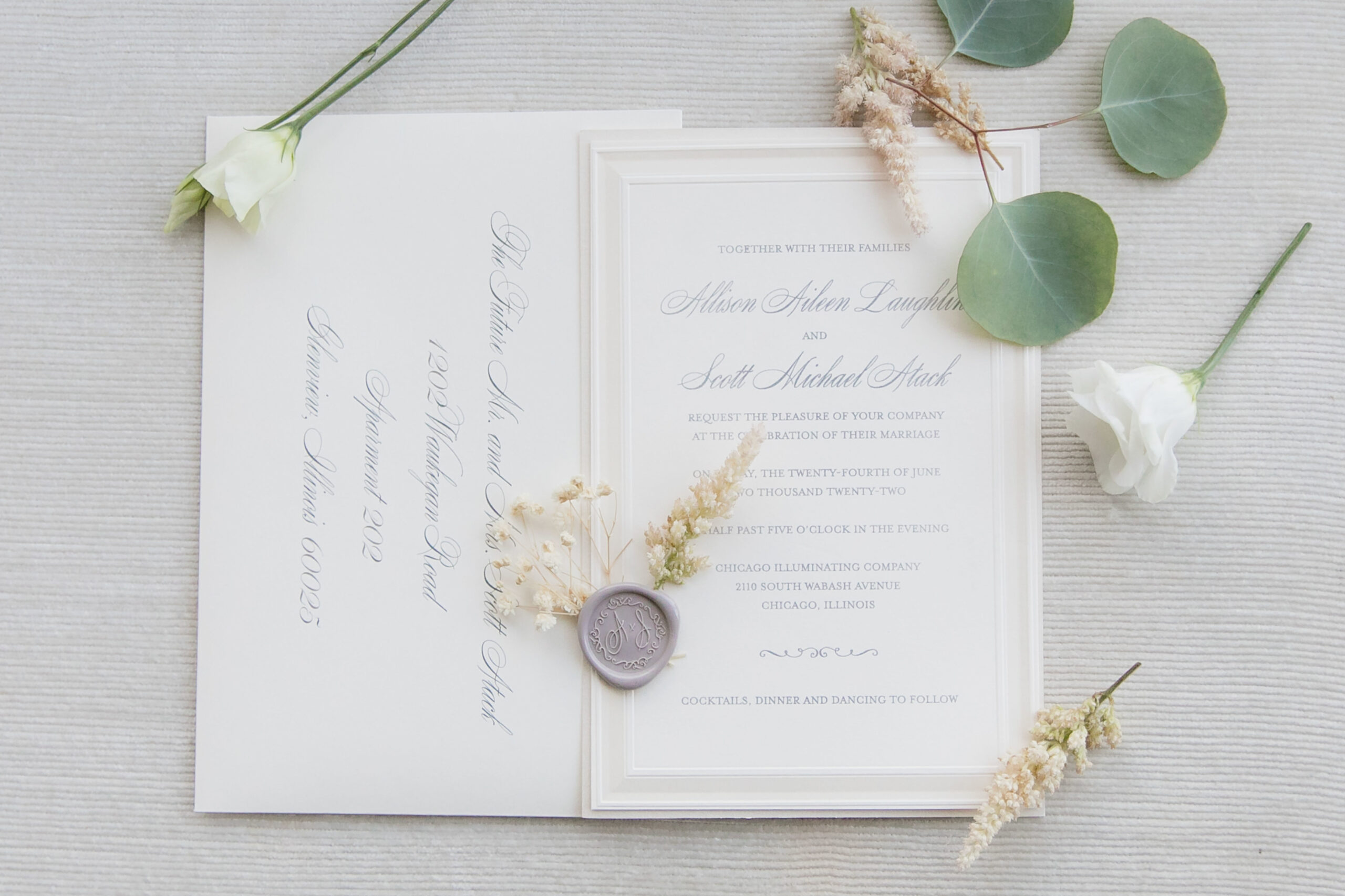 Allison Wedding Invitation